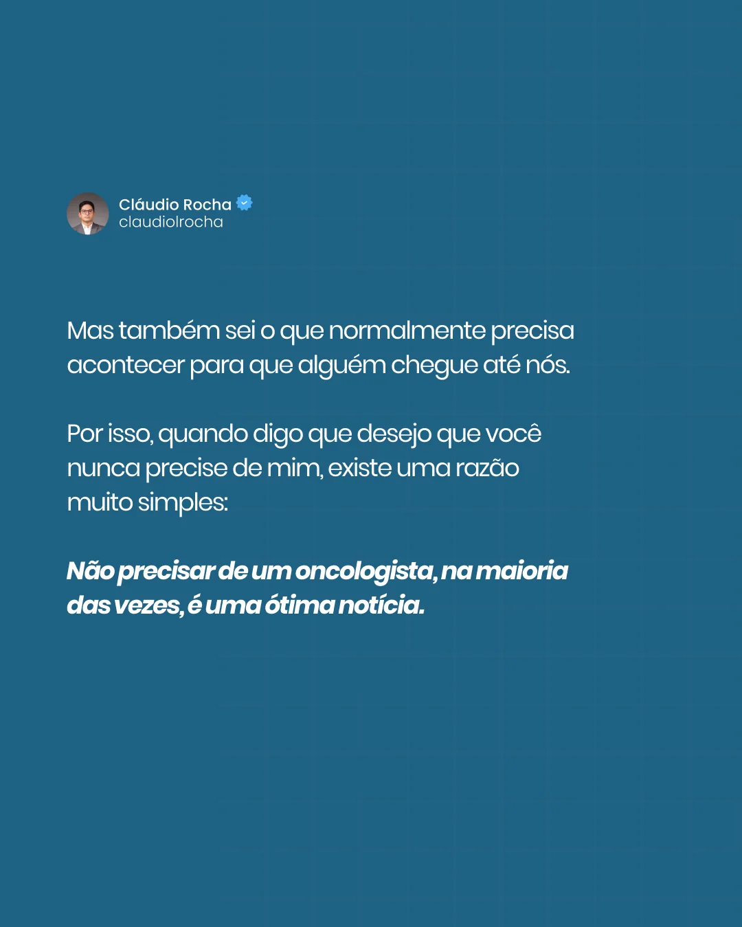 Oncologia e acolhimento — lâmina 3 de 7